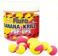 Dynamite Baits Pop-Ups Fluro Two Tone 15mm Banana-Krill