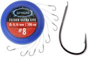 Browning Návazec Sphere Hooks to nylon Feeder Ultra Lite Size 10 0,15mm 100cm