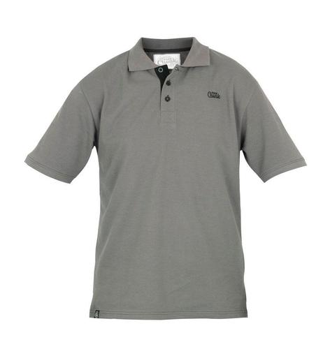 Fox Chunk tričko polo shirt Grey Size XL