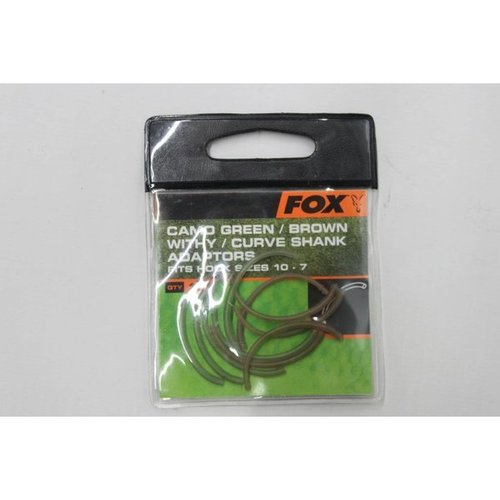 Fox rovnátko Camo Green/Brown withy/Curve Shank Adaptors