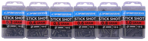 Cresta Vyvažovací závaží Stick Shot 0,6g, 3mm, 18g