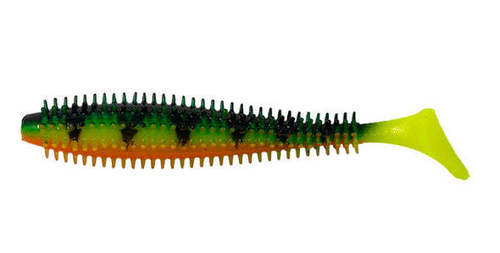 Fox Rage Gumová nástraha Spike Shad UV Fire Tiger 12cm