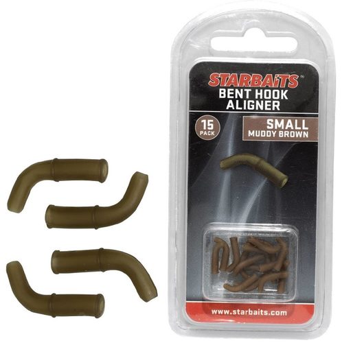 Starbaits Rovnatko Bent Hook Aligner Small  15ks Weedy Green