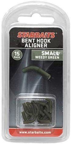 Starbaits Rovnatko Bent Hook Aligner Small  15ks Weedy Green