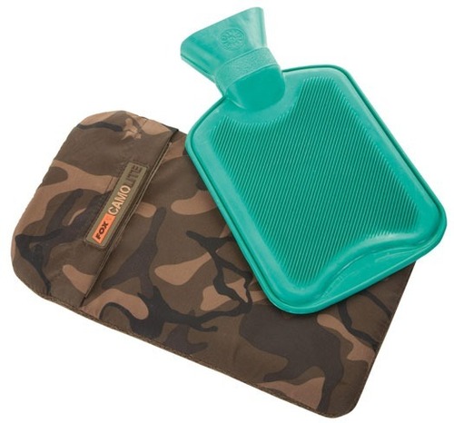 Zahřívací termoláhev Fox Camolite Hot Water Bottle a Cover