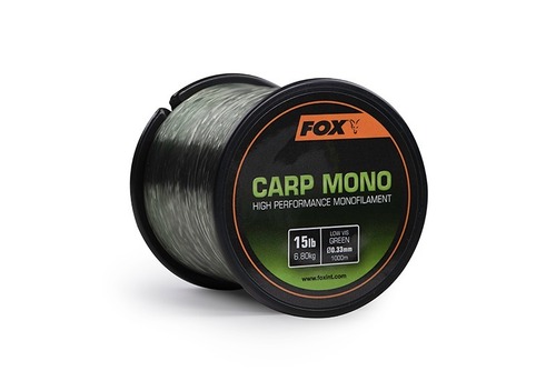 Fox Vlasec Carp Mono Zelený 1000m 0,30mm, 5,44kg