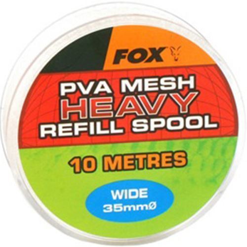 Fox PVA punčocha PVA Mesh Heavy Refill Spool 10m Wide 35mm, 25m