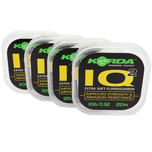 Korda Fluorokarbon IQ Extra Soft 15lb 20m