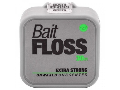 Korda Šňůrka Bait Floss Extra Strong Unscented, 30m Unwaxed