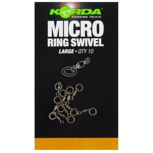 Korda Obratlik Micro Ring Swivel 10ks Medium