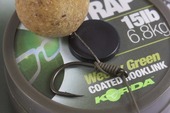 Korda ŠŇůrka N-Trap Soft Coated Hooklink, 15lb, 20m Weedy Green