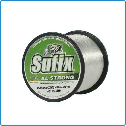 Sufix Vlasec XL Strong 600m Čirý 0.35mm