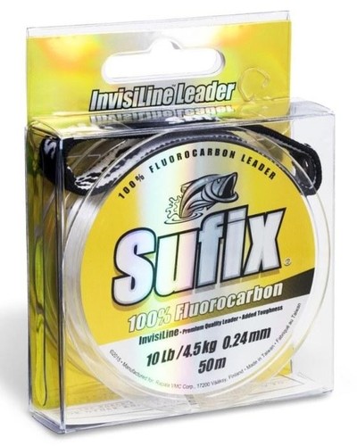 Sufix Fluorocarbon Invisline 20m 0.15mm