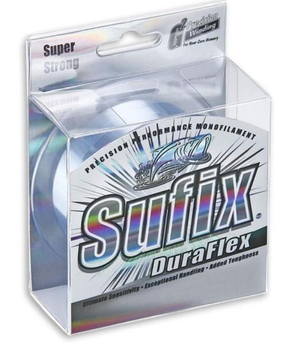 Sufix Sufix Vlasec Duraflex 300m Čirý 0.18mm