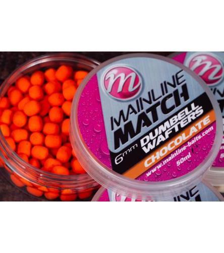 Mainline Match Dumbell Wafters  Chocolate Vel-10mm