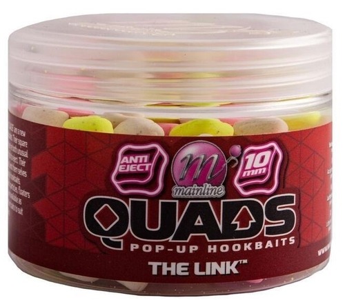 Mainline Pop Ups Quads 10mm, 150ml Cell