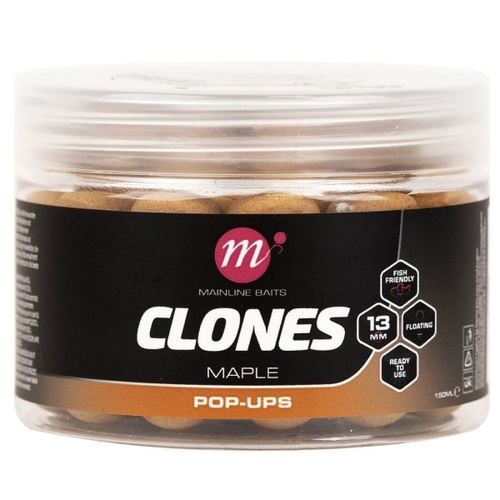 Mainline Pop Ups Clones, 13mm, 150ml Maple