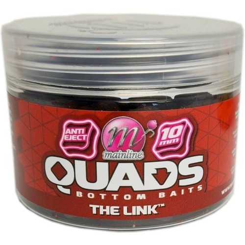 Mainline Kostky Quads Bottom baits 10mm, 150ml Essential Cell