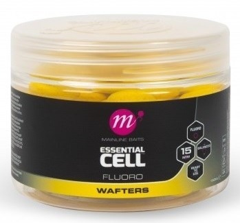 Mainline Fluoro Wafters Esential Cell 15mm, 150ml Yellow - Žlutá