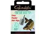 Gamakatsu Návazec Carp Feeder Hair Rigs Size 12 0,18mm 40cm