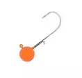 Spro jigova hlava Round Jig Head 10g, Fluo Orange Hook Size 3/0