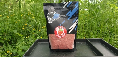 Top Carp Krmení Power Mix 1kg Strawberry