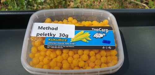 Top Carp Měkčené Method Peletky 30g Med