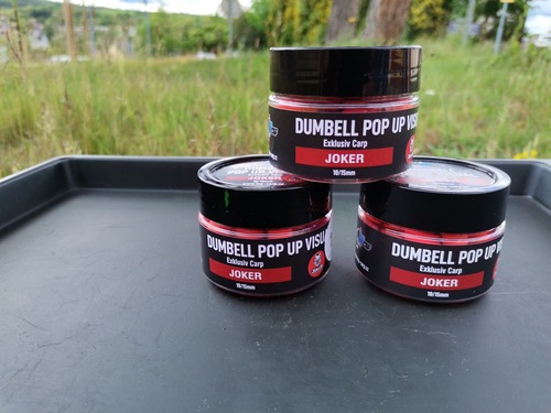 Top Carp Dumbell Pop Up Visual 10/15mm Frankfurtcka Klobasa