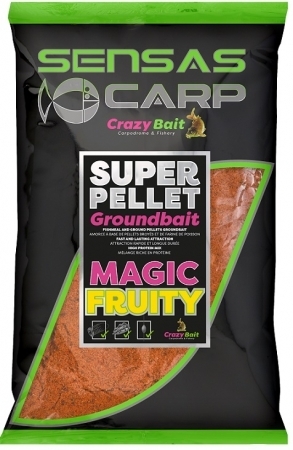 Sensas Krmení Crazy Bait 1kg Magic Fruity