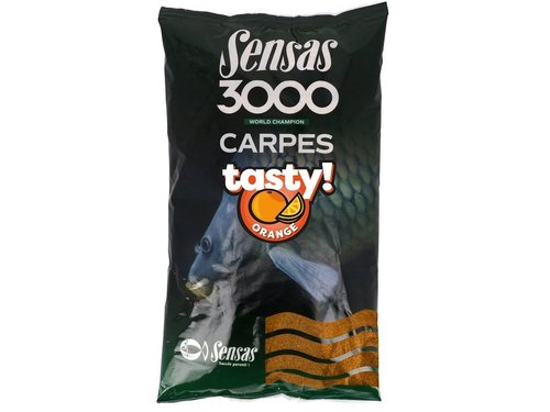 Sensas Krmeni 3000 Carpes Tasty 1kg Orange (Pomeranč)