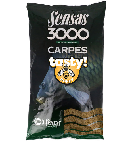 Sensas Krmeni 3000 Carpes Tasty 1kg Honey