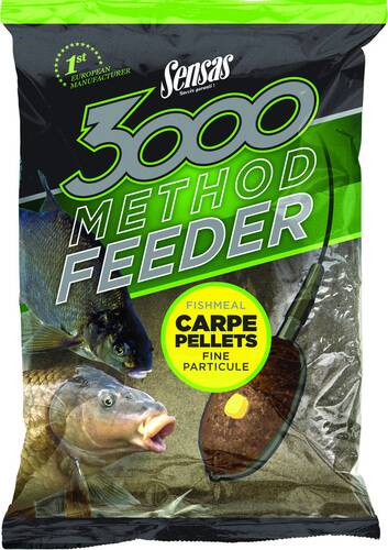 3000 METHOD CARP PELLETS 1KG