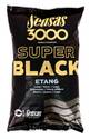 Sensas Krmení 3000 Super Black 1kg Etang (Jezero Černé)