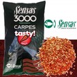 Sensas Krmeni 3000 Carpes Tasty 1kg Strawberry